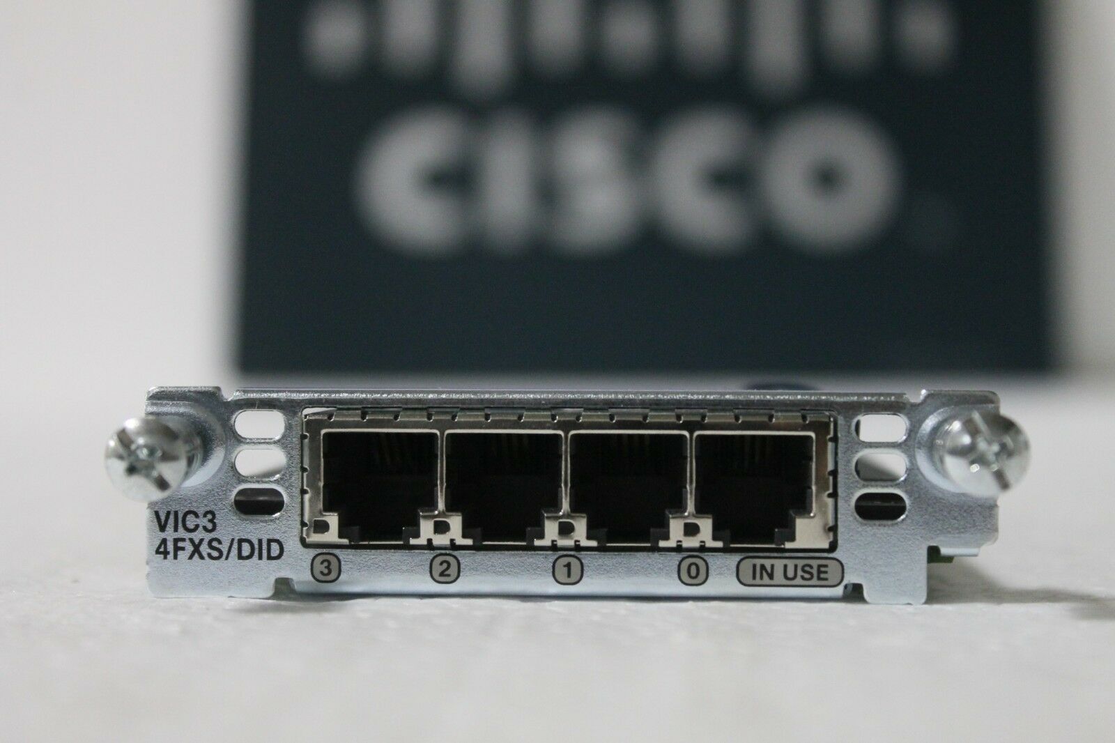 Cisco  Vic3-4fxs/did 4-port Voice Interface Card - Fxs And Did