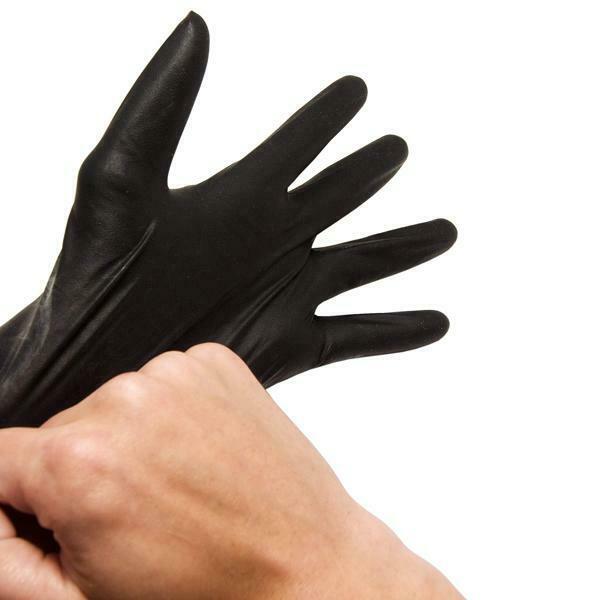 100/box White/blue/black Med/large/xl Nitrile Gloves Powder Free Fda Foodservice